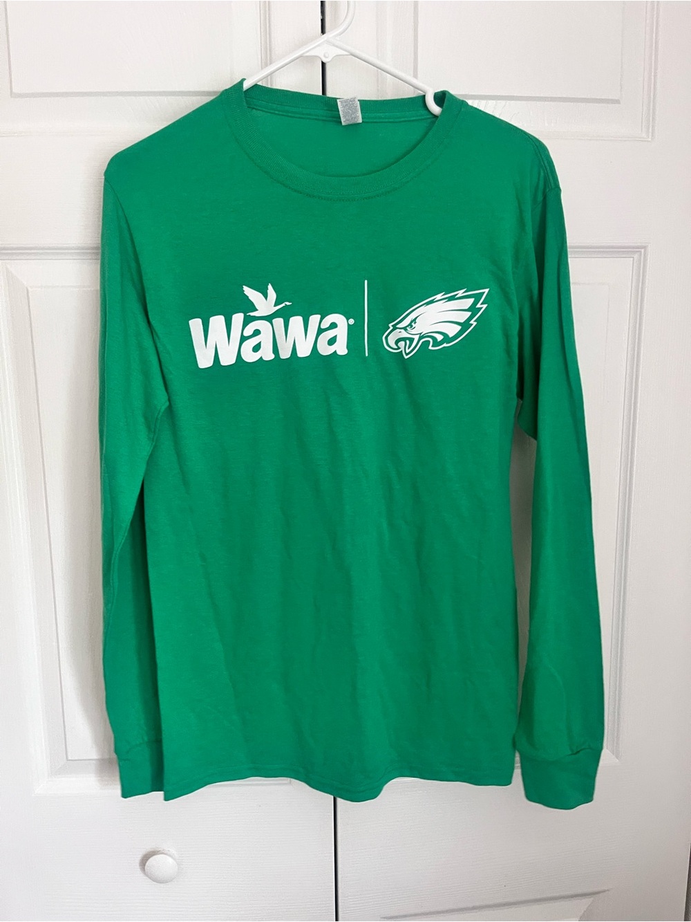 Green Long Sleeve Wawa Eagles Graphic Tee
